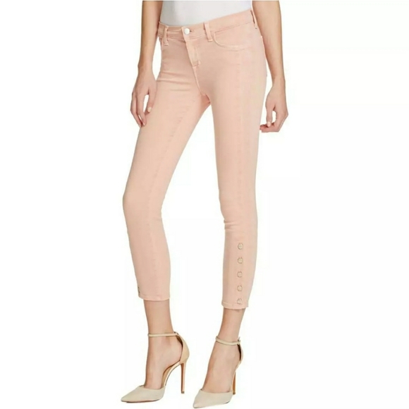 NWT J. BRAND STRETCH SKINNY ANKLE JEANS 31x26 crop - Picture 1 of 4